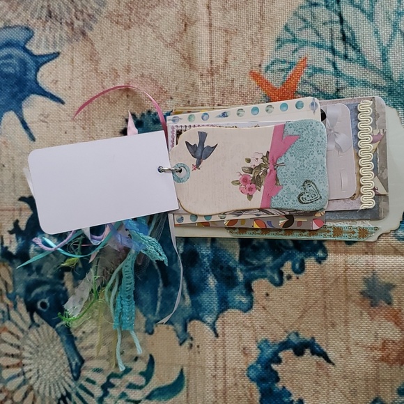 π2xHPπ"Make Today Count" Personal Shabby Chic Flip Journal - Picture 7 of 16